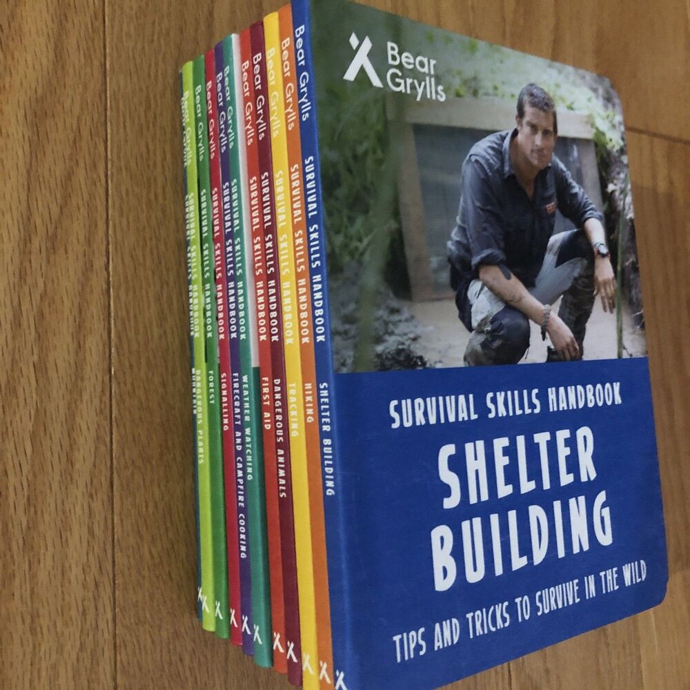 Bear Grylls: Survival Skills Handbook 11 Book Set 2018